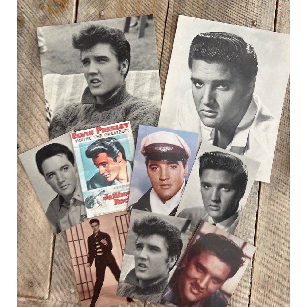 Elvis Presley Vintage Postcard Photo Lot Jailhouse Rock Classico San Francisco